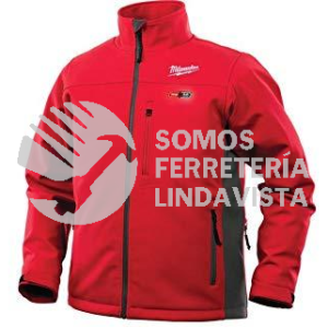 201R21L CHAMARRA CON CALEFACCION ROJA TALLA L MILWAUKEE