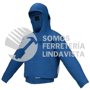 DFJ305Z2XL CHAMARRA ELECTRO-VENTILADA INALAMBRICA AZUL S/BAT Y CARG MAKITA