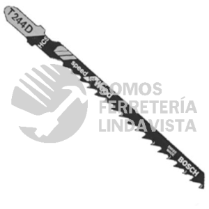 T244D SEGUETA CALADORA PARA MADERA1 PZA BOSCH