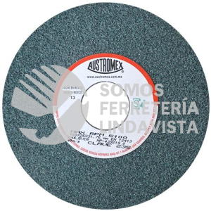235 RUEDA VERDE VITRIFICADA PARA ESMERILADO DE CARBURO DE TUNGSTENO TIPO 1 GRANO 46 (6\"X1\"X1-1/4\") AUSTROMEX