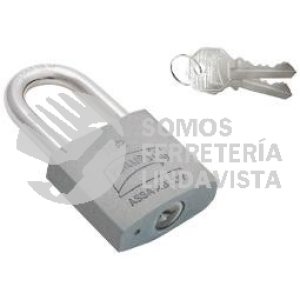 102GL CANDADO DE HIERRO 38MM 1-1/2\" GANCHO LARGO PHILLIPS