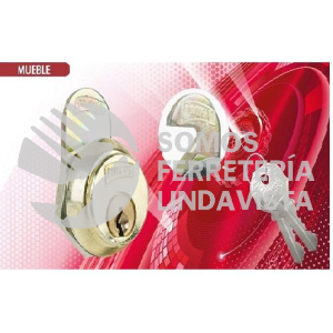 60PC CERRADURA PARA MUEBLES CROMO PHILLIPS