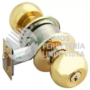 MX81111 40SXGAM3XXXN CERRADURA DE PERILLA CILINDRICA LATON BAÑO PHILLIPS