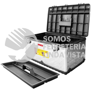 CHD-210 CAJA PARA HERRAMIENTAS TIPO DIAMANTE E INOXIDABLE 57X54.5X26.5 CM MIKELS