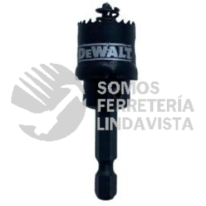 D180012IR SIERRA PERFORADA BROCA/SIERRA BIMETALICA DIAMETRO 3/4\" 19MM DEWALT
