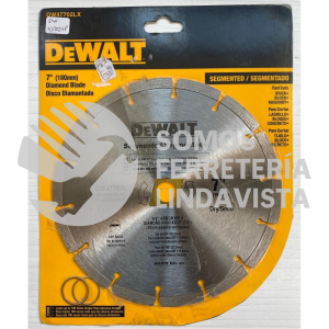 DW47702HP DISCO DIAMANTADO SEGMENTADO 7X7/8X5/8\" DEWALT