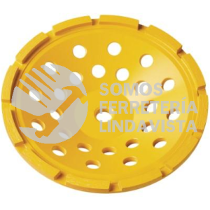 DW4771 DISCO DE DIAMANTE EN FORMA DE COPA 7\" DE FILA SIMPLE DEWALT