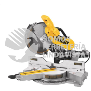 DWS780 SIERRA INGLETEADORA COMPUESTA DESLIZANTE DOBLE BISEL 12\" 1675W DEWALT