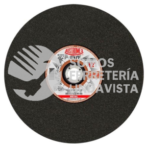 577 DISCO PARA PRUEBAS METALOGRAFICAS SUAVE TIPO 41 GRANO 54 (12\"X3/32\"X1-1/4\") AUSTROMEX