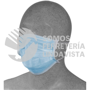 137289 CUBRE BOCA DESECHABLE AZUL CAJA CON 50 PIEZAS SURTEK