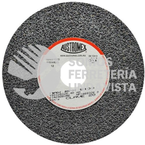 20 RUEDA ABRASIVA VITRIFICADA PARA ESMERILADO DE METAL TIPO 1 GRANO 24 (6\"X1\"X1\") AUSTROMEX