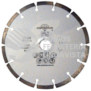 899 DISCO DE DIAMANTE SEGMENTADO CHIP-CUT (7\"X0 09\"X7/8\") AUSTRODIAM AUSTROMEX