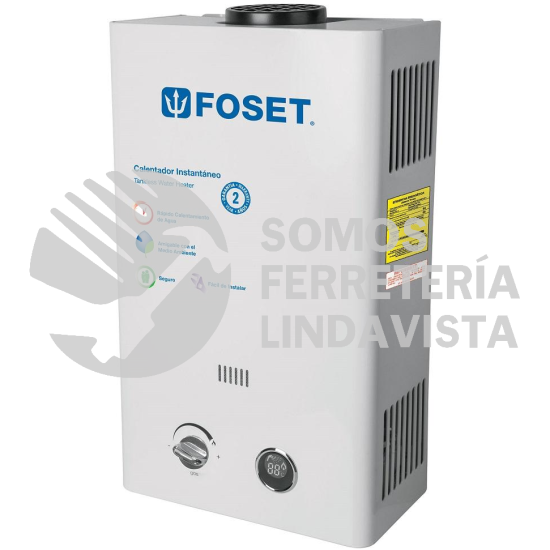 43050 CALE-11I CALENTADOR DE PASO INSTANTANEO 11 L 2 SERVICIOS GAS L.P. FOSET
